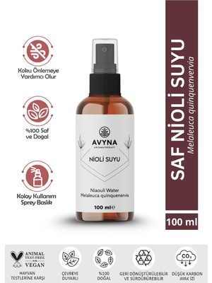Nioli Suyu Cilt Toniği ve Çamaşır Spreyi 100 ml ( Niaouli Water )