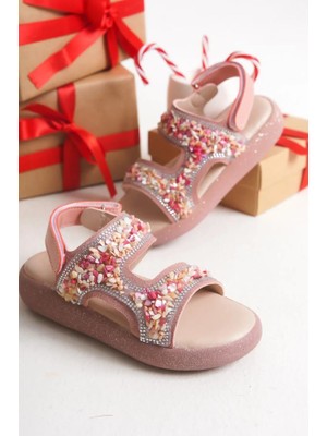 Papuçcity Arzen 03222 Ortopedik Kız Çocuk Sandalet