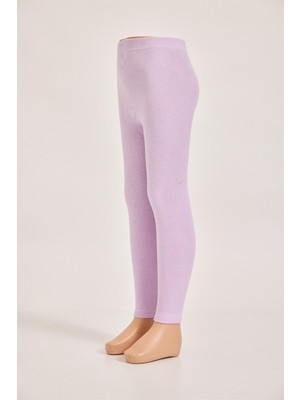 Katia & Bony İçi Havlu Çocuk Tayt Lila