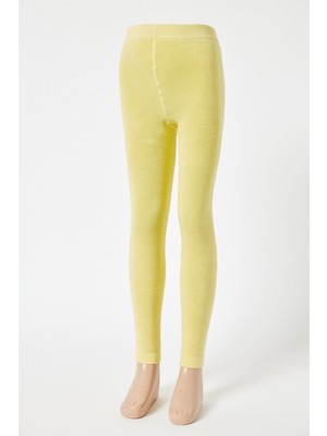 Katia & Bony İçi Havlu Çocuk Tayt Sarı