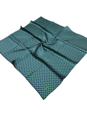 Aker Ipek Eşarp - 8921713-992 Saks Yeşil Twill