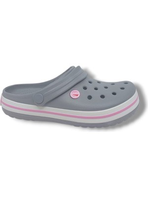 Cflex 145 Buz Gri - Beyaz - Pembe Sabo Terlik Sandalet