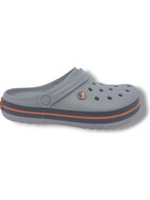 Cflex 145 Unisex Gri Turuncu Siyah Sabo Terlik Sandalet