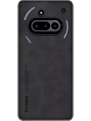 Microcase Nothing Phone 2A Plus/phone 2A Için Luxury Leather Series Deri Desenli Plastik Koruma Kılıf - AL8125