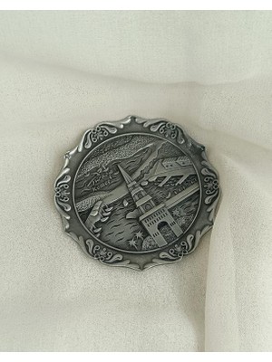 Magnet Mıknatıslı Standlı Ayaklı Metal Tabak Ofis Ev Masa Üstü Dekor