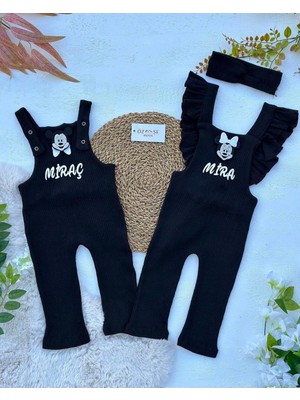 Siyah Kardeş Kombin Slopet Model