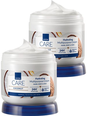 Avon Care Hindistan Cevizi Yağı İçeren Çok Amaçlı Krem 400 Ml. İkili Set