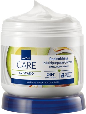 Avon Care Avokado Özlü Kuru Ciltler İçin Nemlendirici Çok Amaçlı Krem 400 ml