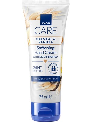 Avon Care 75 Ml Yulaf ve Vanilya İçeren El Kremi Kuru Ciltler İçin Uzun Süreli Nemlendirme