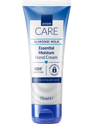 Avon Care Yoğun Nemlendirici El Kremi 75 Ml Gliserin ve Badem Sütü İle Kuru Ciltler İçin