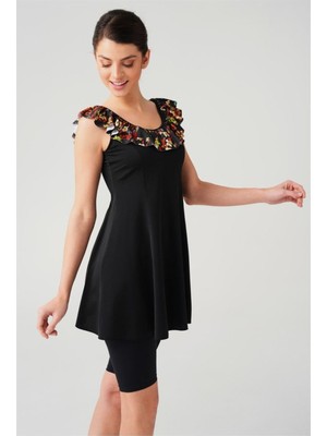 Sea & Mark 2361-236 Fırfırlı Tunikli Mayo