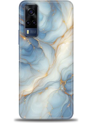 Vivo Y53S Kılıf Hd Baskılı Kılıf + Seramik Tam Kaplayan Ekran Koruyucu 318