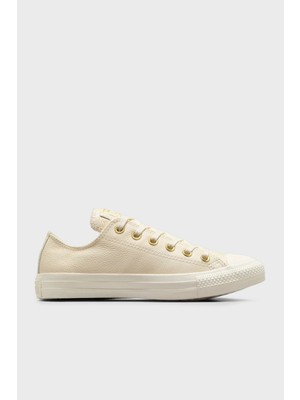 Converse Chuck Taylor All Star Kadın Krem Deri Sneaker.286