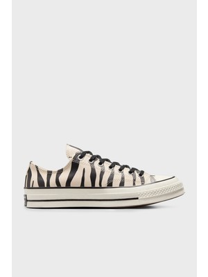 Converse Chuck 70 Zebra Desenli Kanvas Sneaker Ayakkabı Bayan Ayakkabı A13438C 271