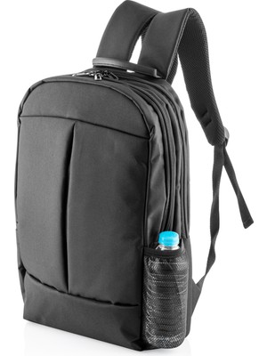 NS Reliable Çift Bölmeli 17.6 İnç Uyumlu Siyah Laptop Sırt Çantası – 15.6'' 16'' 17.3'' Notebook Için Su Geçirmez, Ergonomik Bilgisayar Çantası