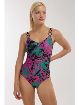 Ayyıldız 4300 Yeşil Pembe Toparlayıcı Mayo