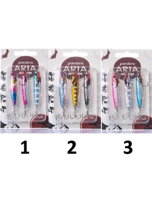 Pandora Aria Jig Coin Suni Yem 3 Lü Set 40 gr