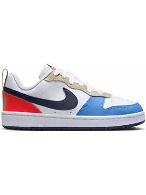 Nike Court Borough Low Kadın Sneaker Ayakkabı DV5456-124-ÇOK Renkli