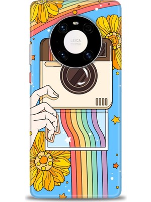 Kılıf Evreni Huawei Mate 40 Pro Uyumlu A+ Plus Kılıf + SERAMİK KIRILMAZ EKRAN KORUYUCU 444