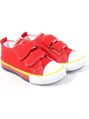 Walkenzo 3067 Erkek Bebek Günlük Keten Ayakkabı