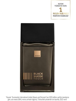 Avon Black Suede Touch Erkek EDT Parfüm 100 ml Oryantal Koku ile Şık ve Çekici