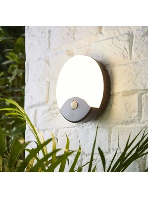 20 Watt Bahçe Sıva Üstü Modern Armatür Sensörlü Gün Işığı