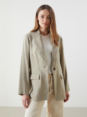 Lcwaıkıkı Classic  Regular Fit Kadın Blazer Ceket  (S5)