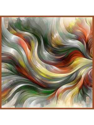 Özel Seri Eşarp 2360-03 90X90