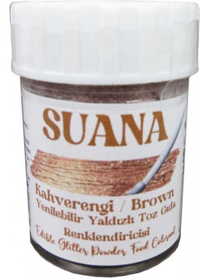 Gıda Boyası Yenilebilir Sim Yaldız Kahverengi 5 gr
