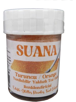 Gıda Boyası Yenilebilir Sim Yaldız Turuncu 5 gr