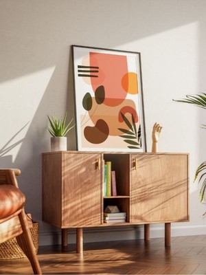 Bohem Minimalist Tasarım, Boho Sanatı Posterleri, Özel Tasarım Kağıt Poster