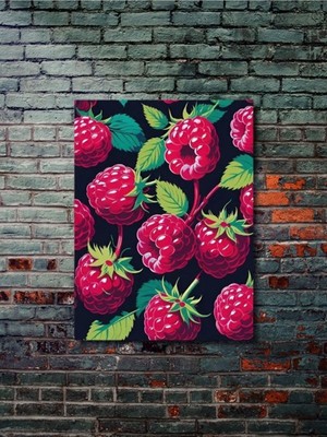 Meyve & Sebzelerden Oluşan Özel Tasarım Posterler, Duvar Sanatı, Özel Tasarım Kağıt Poster