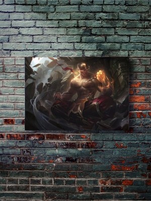 Lee Sin - Oyun Posterleri, Özel Tasarım Kağıt Poster