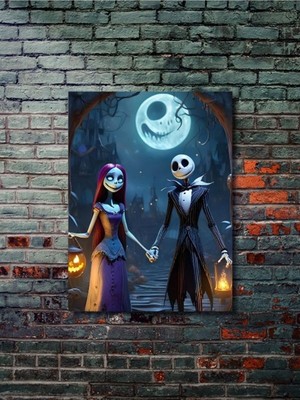 Jack ve Sally, Noel Gecesi Kabusu - Anime & Manga Posterleri, Özel Tasarım Kağıt Poster