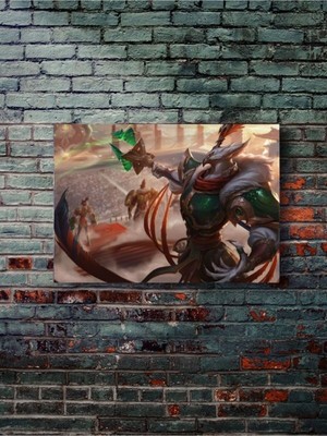 Azir - Gaming Posterleri, Özel Tasarım Kağıt Poster