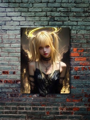 Misa Amane, Death Note, Özel Tasarım Kağıt Poster, Duvar Sanatı