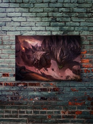 Malphite - Oyun Posterleri, Özel Tasarım Kağıt Poster