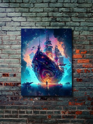 Tarih ve Mitoloji Temalı Poster, Özel Tasarım Kağıt Poster, Duvar Sanatı