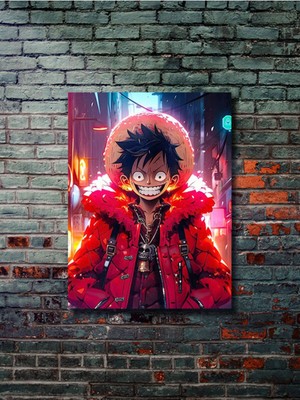 Monkey D. Luffy,one Piece Posterleri, Özel Tasarım Kağıt Poster, Duvar Sanatı