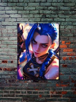 Jinx - Oyun Posterleri, Özel Tasarım Kağıt Poster