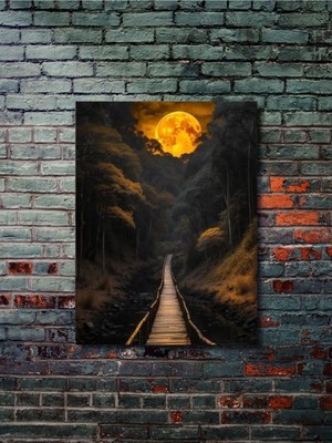 Manzara, Doğa Temalı Poster, Özel Tasarım Kağıt Poster, Duvar Sanatı