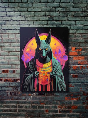 Anubis, Eşsiz Tasarım Tarih, Mitoloji, Karakter Posterleri, Özel Tasarım Kağıt Poster,