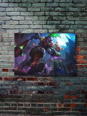 Ekko - Oyun Posterleri, Özel Tasarım Kağıt Poster