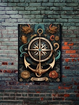 Korsan Temalı Posterler, Mitoloji, Karakter Posterleri, Özel Tasarım Kağıt Poster,