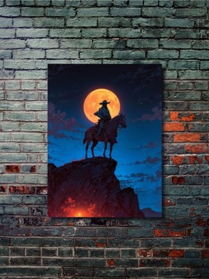 Red Dead Redemption - Gaming Posterleri, Özel Tasarım Kağıt Poster, Duvar Sanatı