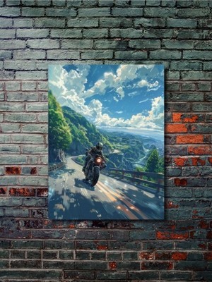 Karma Motosiklet Posterleri, Eşsiz Tasarım Motosiklet Posterleri, Özel Tasarım Kağıt Poster