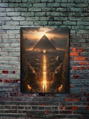 Manzara, Doğa Temalı Poster, Özel Tasarım Kağıt Poster, Duvar Sanatı