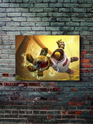Blitzcrank - Oyun Posterleri, Özel Tasarım Kağıt Poster
