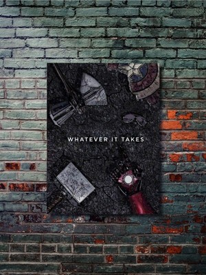 Avengers - Marvel - Film & Dizi Posterleri, Özel Tasarım Kağıt Poster, Duvar Sanatı