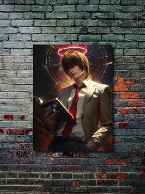 Yagami Light, Death Note, Özel Tasarım Kağıt Poster, Duvar Sanatı